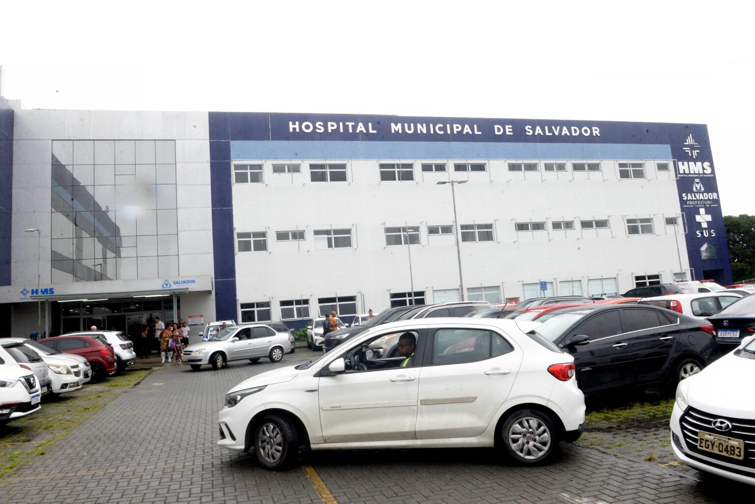 Fachada do Hospital Municipal de Salvador