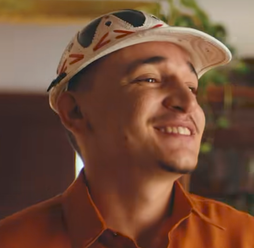 João Gomes em linguagem cinematográfica.