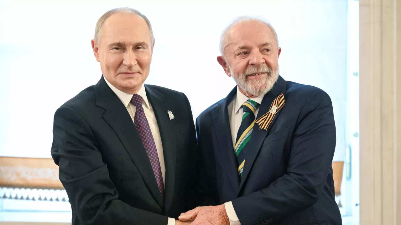 Vladimir Putin envia a Lula os mais calorosos parabéns pela reeleição para o cargo de presidente