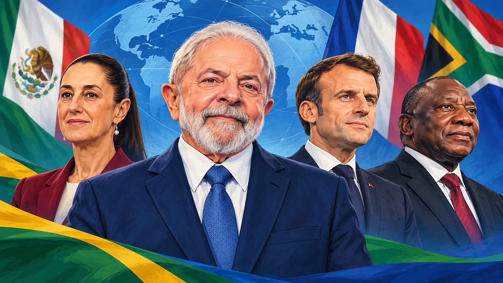 De México à Europa, líderes mundiais parabenizam Lula e defendem cooperação com o Brasil